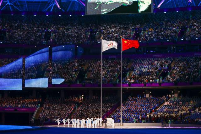 乐鱼体育在线-杭州第19届亚运会正式开幕 圣火第三次在中国点燃